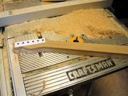 Flush trimming the neck.